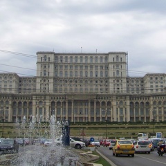Parlement de Roumanie à Bucarest
